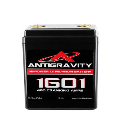 Antigravity AG‑1601 Small Case Lithium Battery | High‑Power 16‑Cell | 480 CCA | Universal Fit