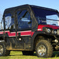 Seizmik Soft Upper Doors with Zipper for Kawasaki Mule Pro FXT 2015-2024