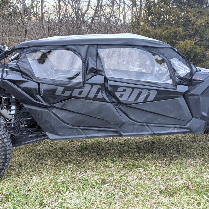 Seizmik Soft Upper Doors with Zipper Can-Am Maverick X3 Max 2017-2023