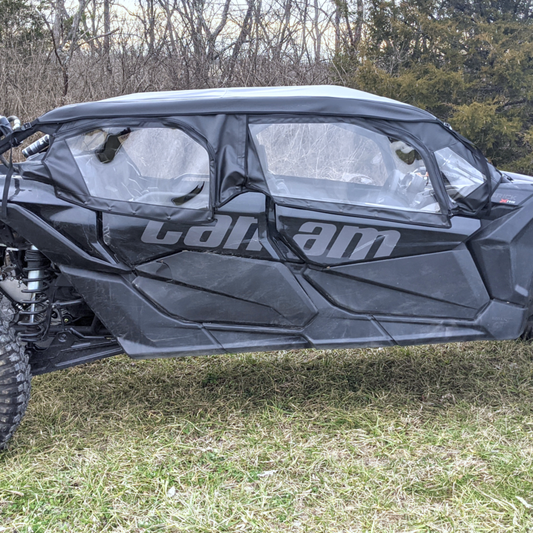Seizmik Soft Upper Doors with Zipper Can-Am Maverick X3 Max 2017-2023