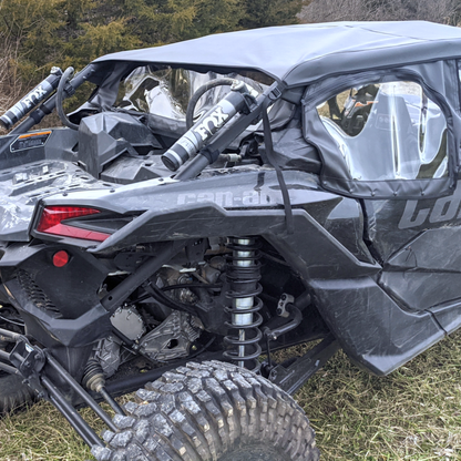 Seizmik Soft Upper Doors with Zipper Can-Am Maverick X3 Max 2017-2023