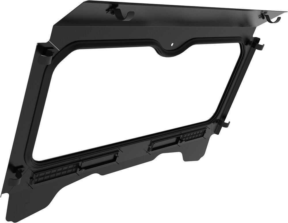 Kolpin Glass Windshield – Honda Pioneer 700 / 700‑4 – DOT‑Approved Scratch‑Resistant Glass – Powder‑Coated Frame – Dual Sliding Vents (28210)