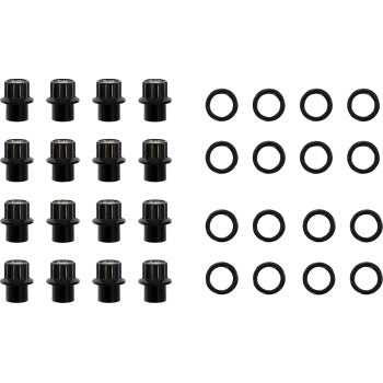 moose offroad carbon fiber wheel lug nuts