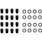 moose offroad carbon fiber wheel lug nuts