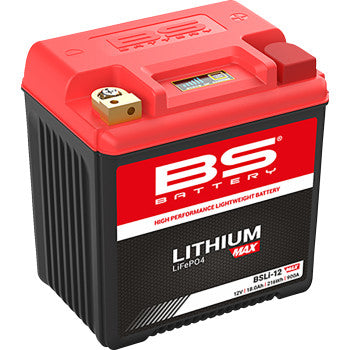 BS Battery BSLi‑12 Max Lithium LiFePO4 lightweight 900A CCA touring motorcycle UTV ATV battery