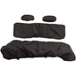 Moose Offroad Bench Seat Cover for Polaris Ranger – Black 600D Nylon Weather‑Resistant