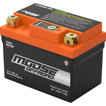 Moose Offroad HUTZ5S‑FP Lithium LiFePO4 Battery – Ultra‑Light 150A CCA Youth ATV / Off‑Road Battery