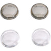 Drag Specialties Mini Deuce replacement lens kit clear smoke 2020-0118 flush mount marker light lenses