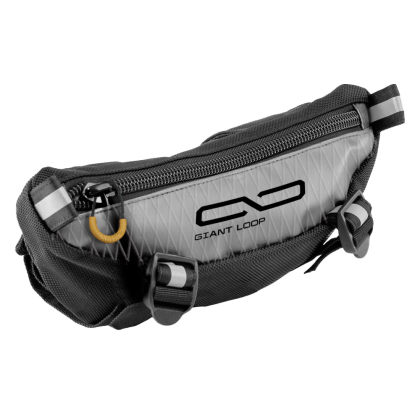 Giant Loop Zig Zag ZigZag 1.5L Motorcycle Handlebar Bar Bag Dirtbike Black or Grey Dual Sport Adventure 2025
