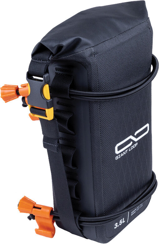 Giant Loop FDBG25‑B Fender Bag – 3.5L Waterproof Number Plate / Fender Storage Bag – Black