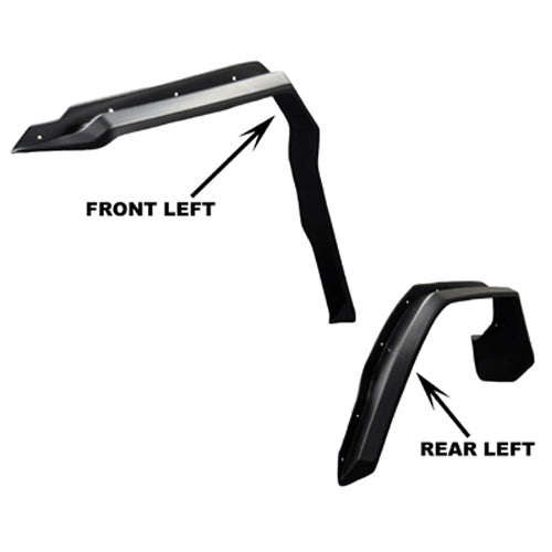 Can‑Am Outlander 500 / 570 / 650 / 850 / 1000 & MAX Overfenders – 2012‑2020 – Direction 2 D2 Fender Flares Mud Guards (Set of 4)
