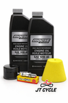 Yamaha Raptor 660R Oil Change Tune Up Kit Moose Offroad 10W‑40 NGK Spark Plug DPR8EA‑9 Air FIlter ATV Maintenance 2001‑2005