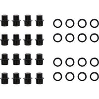 moose offroad carbon fiber wheel lug nuts