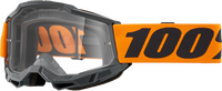 100-PERCENT 100% STRATA 2 GOGGLES OFFROAD ATV MOTORCYCLE SNOW CLEAR LENS