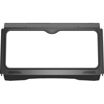 Moose Offroad 2317‑0516 Glass Windshield for Kawasaki Mule PRO‑FX and PRO‑FXT with powder‑coated frame, rubber gasket seal, and dual sliding vents