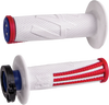 ODI Emig Pro V2 Revolution USA Red White Blue Lock‑On motocross grips