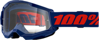100-PERCENT 100% STRATA 2 GOGGLES OFFROAD ATV MOTORCYCLE SNOW CLEAR LENS