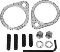 HardDrive Shovelhead exhaust stud conversion kit with studs, gaskets, and hardware