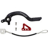 Moose Racing Hammerhead Red Brake Pedal for GasGas MC 65 – CNC Adjustable – USA Made