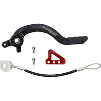 Moose Racing Hammerhead Red Brake Pedal for GasGas MC 65 – CNC Adjustable – USA Made
