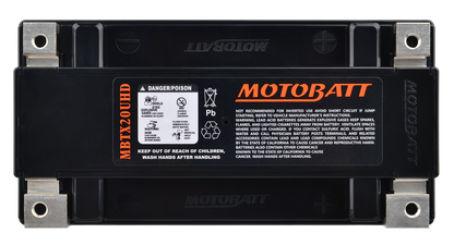 MOTOBATT BATTERY MBTX20U(HD) SEALED FACTORY ACTIVATED Replaces # 12N16-3A 12N16-3B 12N16-4A 12N16-4B YB16A YB16A2 YB16L-A YB16L-A2 YB16-B YB16-B2 YB16LB2  SYB16L-B YB16-B-CX YB16C-B YB16CL-B YB16HL-A-CX YB16L-B