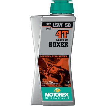 Motorex Boxer Synthetic 4T Engine Oil 15W‑50 1L Full Synthetic BMW Boxer Oil