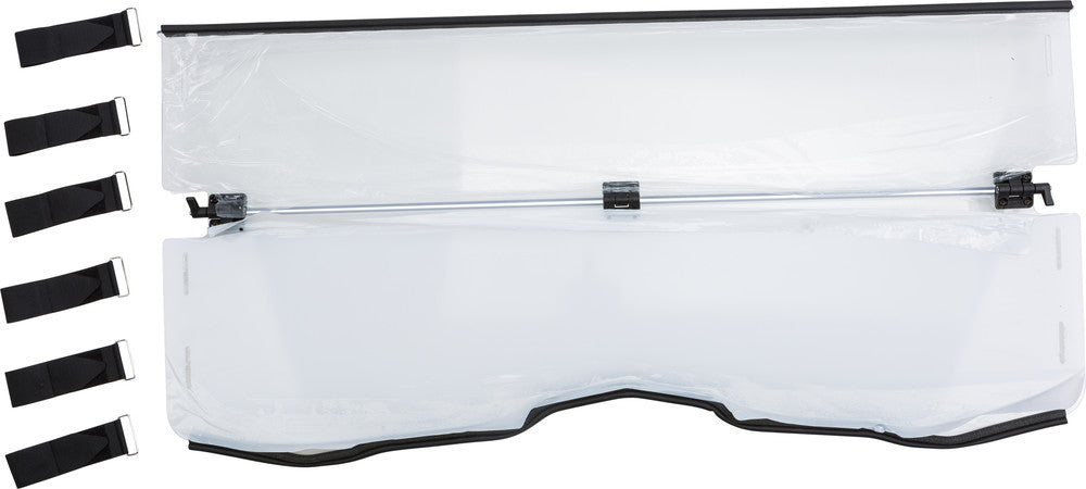 Folding polycarbonate windshield for CFMOTO UForce 800 2013–2019