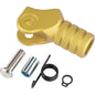 Moose Offroad by Hammerhead gold knurled shift tip 10 mm replacement for CNC shift levers