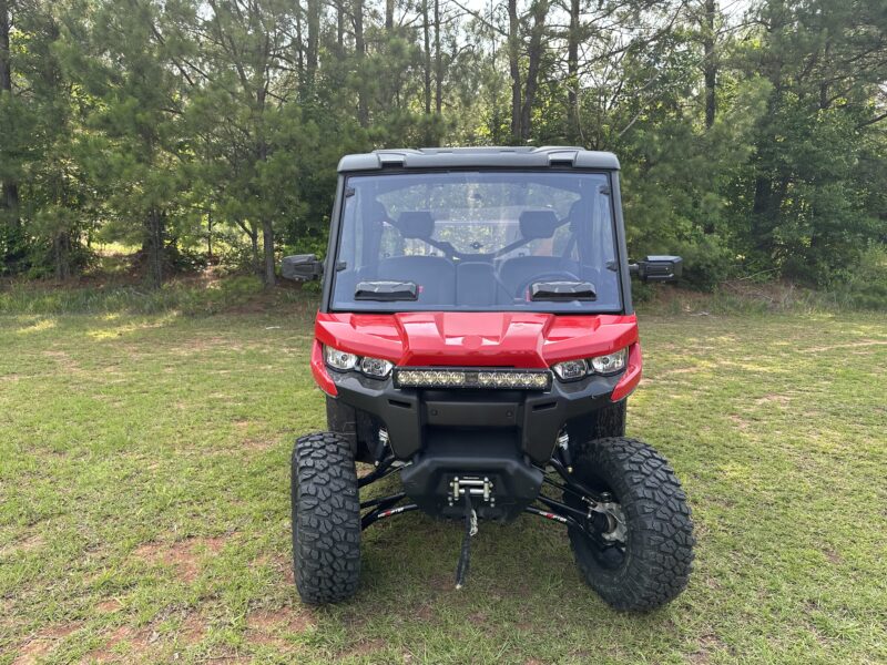 Seizmik Toolless Versa-Vent Scratch Resistant Hard Coated Windshield Kit Can-Am Defender
