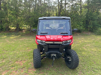 Seizmik Toolless Versa-Vent Scratch Resistant Hard Coated Windshield Kit Can-Am Defender