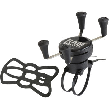 RAM RAP‑274‑1‑UN7 X‑Grip Phone Mount Kit w/ EZ‑On/Off Bicycle Base – Fits 1.87"–3.25" Phones