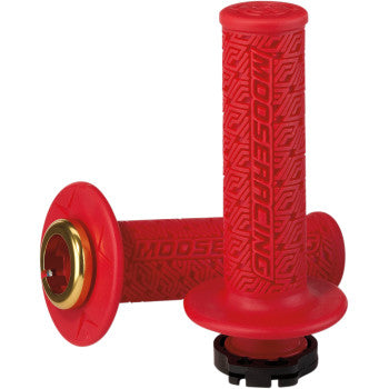 Moose Racing Lock-On Grips – Red