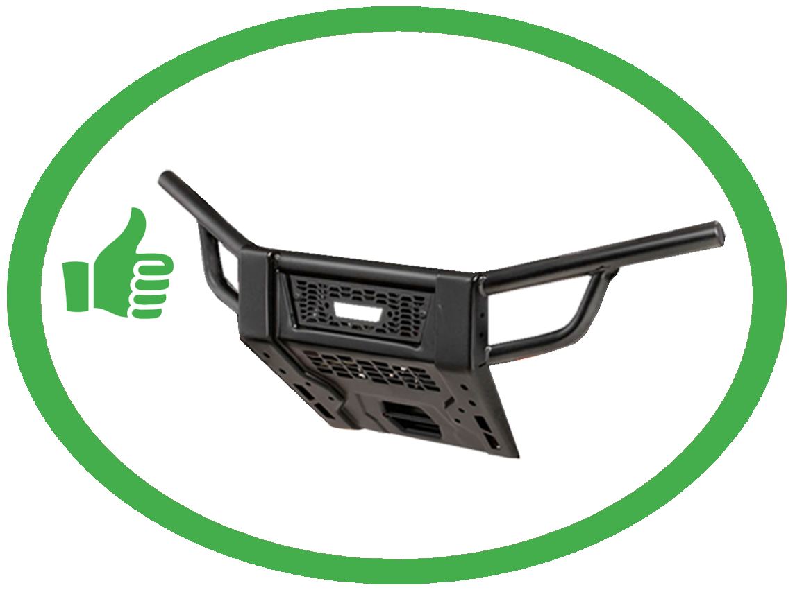 KFI #101345 Winch Mount – Polaris Ranger (570/900/1000/XP/Crew/Pro XD) & Gravely Atlas JSV – USA Made Heavy‑Duty Winch Bracket