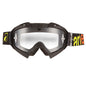 Ariete Adrenaline Adult OTG MX Goggles – Clear Lexan Lens – Offroad ATV Dirt Bike – Multiple Colors