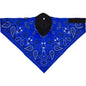 ZAN Headgear Neodanna Neoprene Face Mask Bandanna Paisley Blue or Red Full Face Neck Coverage Adjustable Air Vents Motorcycle ATV Dust Wind Protection