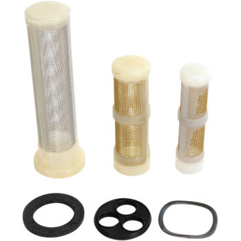 DRAG SPECIALTIES 0705-0202 1/4" NPT Petcock Rebuild Kit Petcock Rebuild Kit