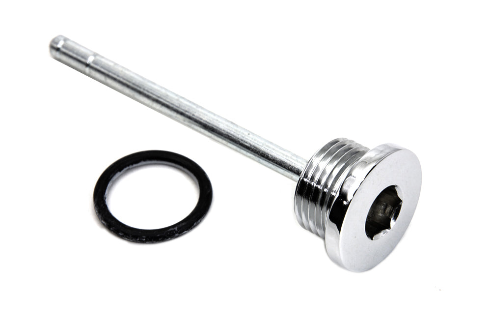 chrome transmission dipstick harley