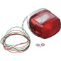 USA Made Chris Products Tail Light Assembly replaces Harley 68008-73A 68007-77A fits 1973-1998 models
