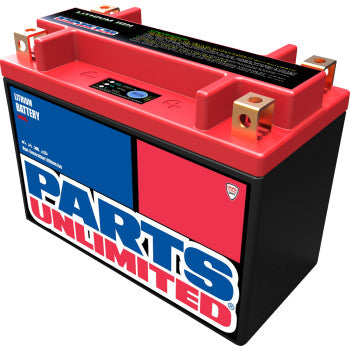 Parts Unlimited 2113‑0689 HJTX20HQ‑FP lithium LiFePO4 battery, lightweight 390 CCA ATV and watercraft design.