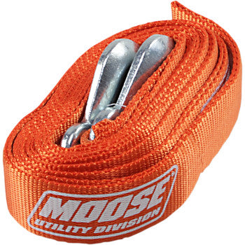 15' towing strap with forged steel hooks – 10,000 lb strength – Made in USA