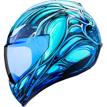 ICON Domain Nouveau Blue 2XL Full‑Face Motorcycle Helmet