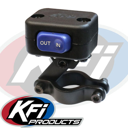 KFI A2000 2000 lb ATV Winch Kit – Steel Cable – Mini‑Rocker Switch & Contactor – Fits Standard 4‑Hole ATV Mounts