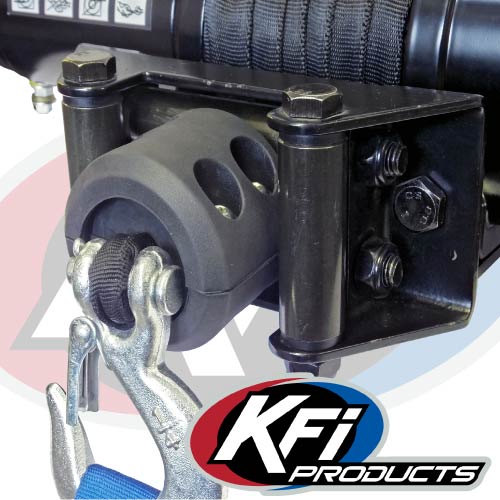 KFI Universal ATV UTV Synthetic Roller Fairlead (Standard Width)