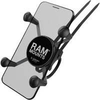RAM RAP‑274‑1‑UN7 X‑Grip Bicycle Phone Mount Kit with EZ‑On/Off Base