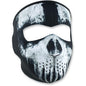 ZAN Headgear Neoprene Full Face Mask Windproof Adult One Size Nylon Bound Edges Hook Loop Closure Helmet Compatible Adventure Street Off Road Choose Design