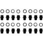 10mm x 1.25 steel lug nuts