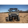 Moose Offroad 2317‑0513 Glass Windshield for Polaris Ranger and PRO XD with powder‑coated frame, rubber gasket seal, and dual sliding vents