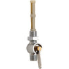 Retro British‑Style Fuel Petcock with Tube & Filter – Fits Triumph / Norton / BSA – Replaces 82‑2800 – 1/4" NPT