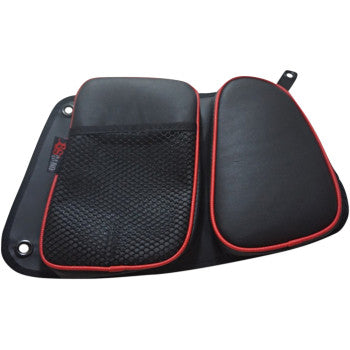 bs sand rzr rear door bags black red