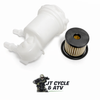 Fuel Filter Housing Shell + Filter Combo Kit for Harley‑Davidson 2012‑2025 | Replaces 62229‑08B / 61011‑04A | Fits Touring, CVO, Tri Glide, Road Glide, Street Glide